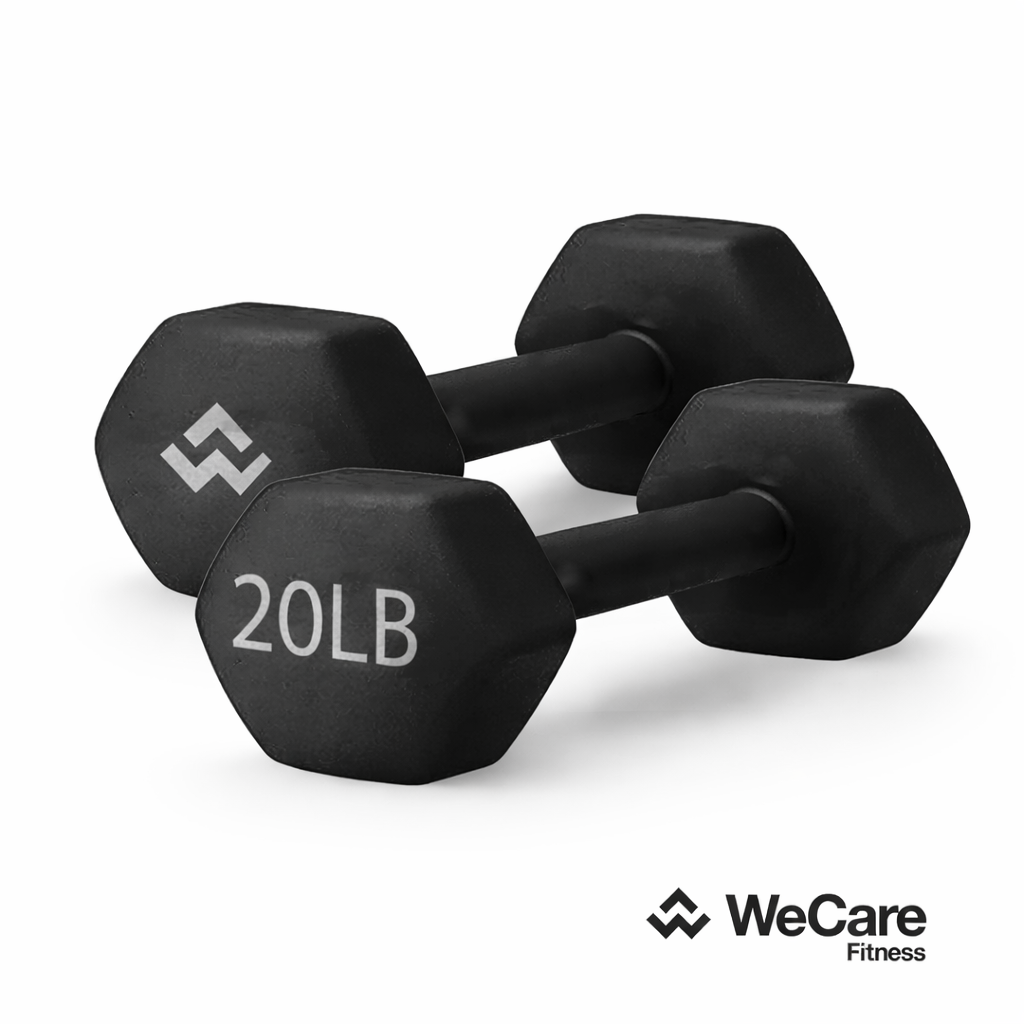 (2) 20lb Neoprene Dumbbells