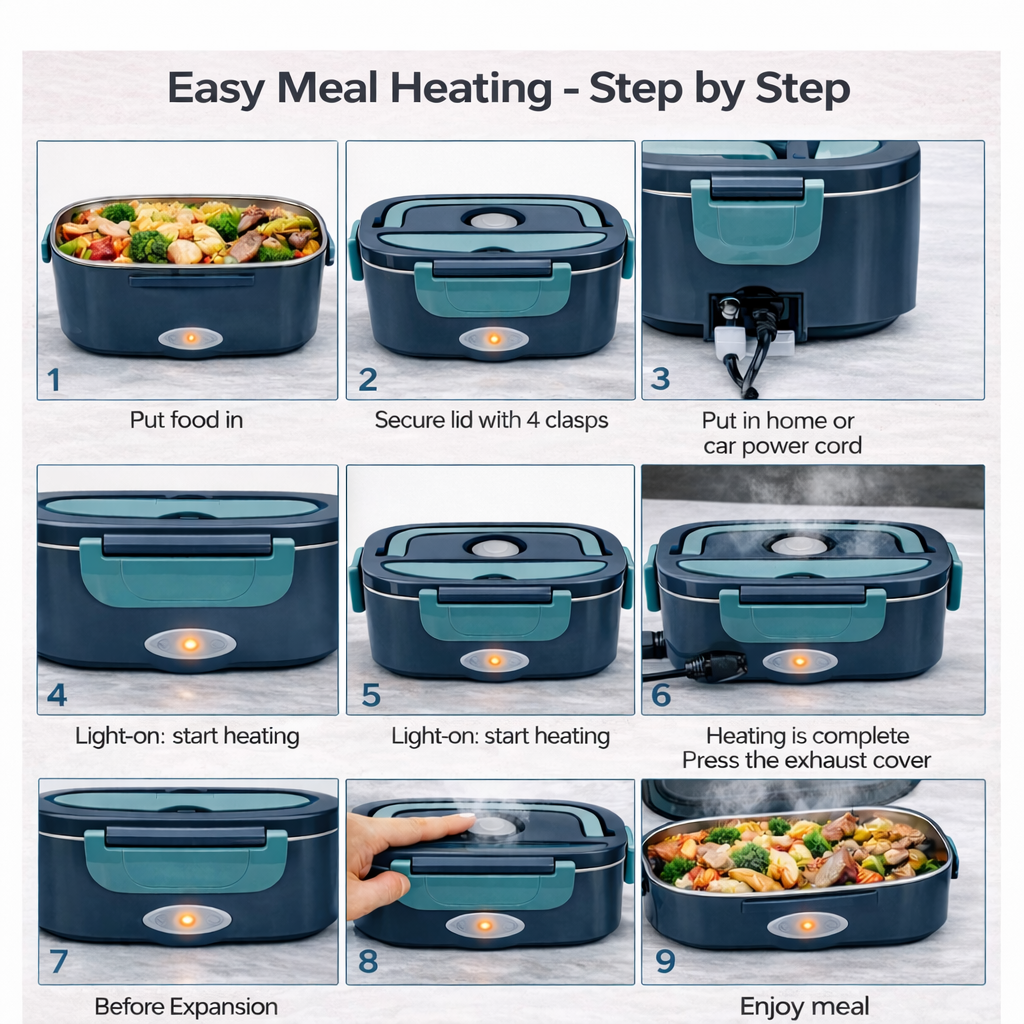 Electric Lunch Box Food Warmer