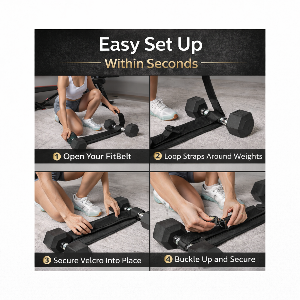 Adjustable Resistance Weight Belt