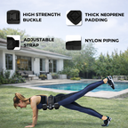 Adjustable Resistance Weight Belt