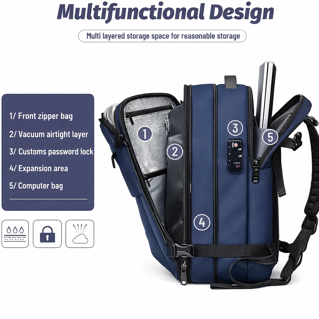 Vacuum Bag Backpack