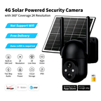 4G LTE Wireless Solar Powered Security Camera