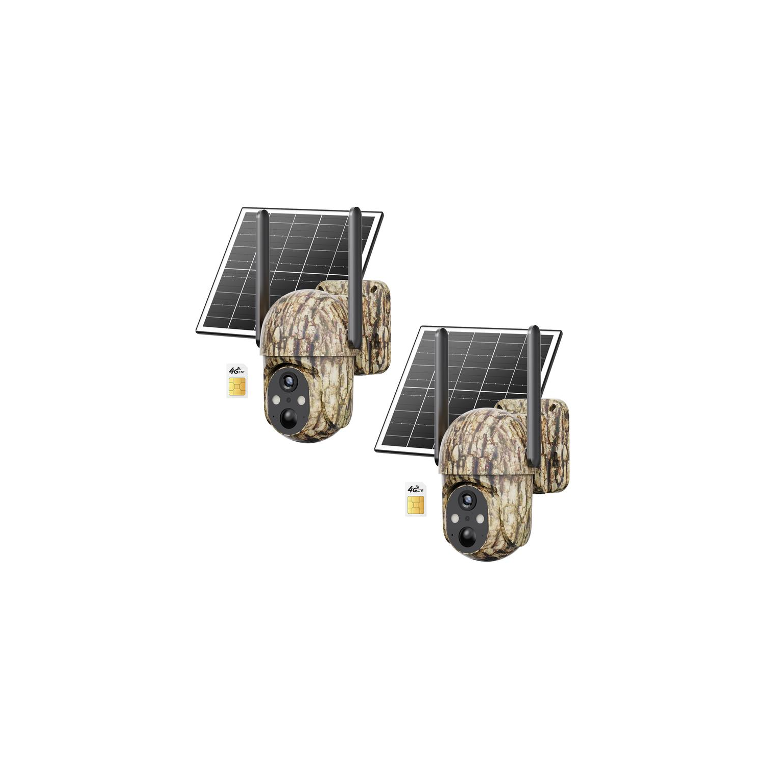 4G LTE Wireless Solar Powered Security Camera