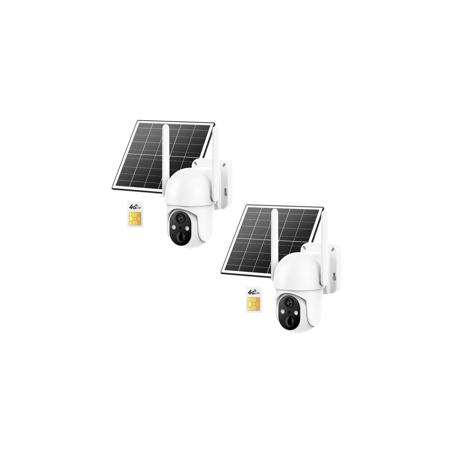 4G LTE Wireless Solar Powered Security Camera